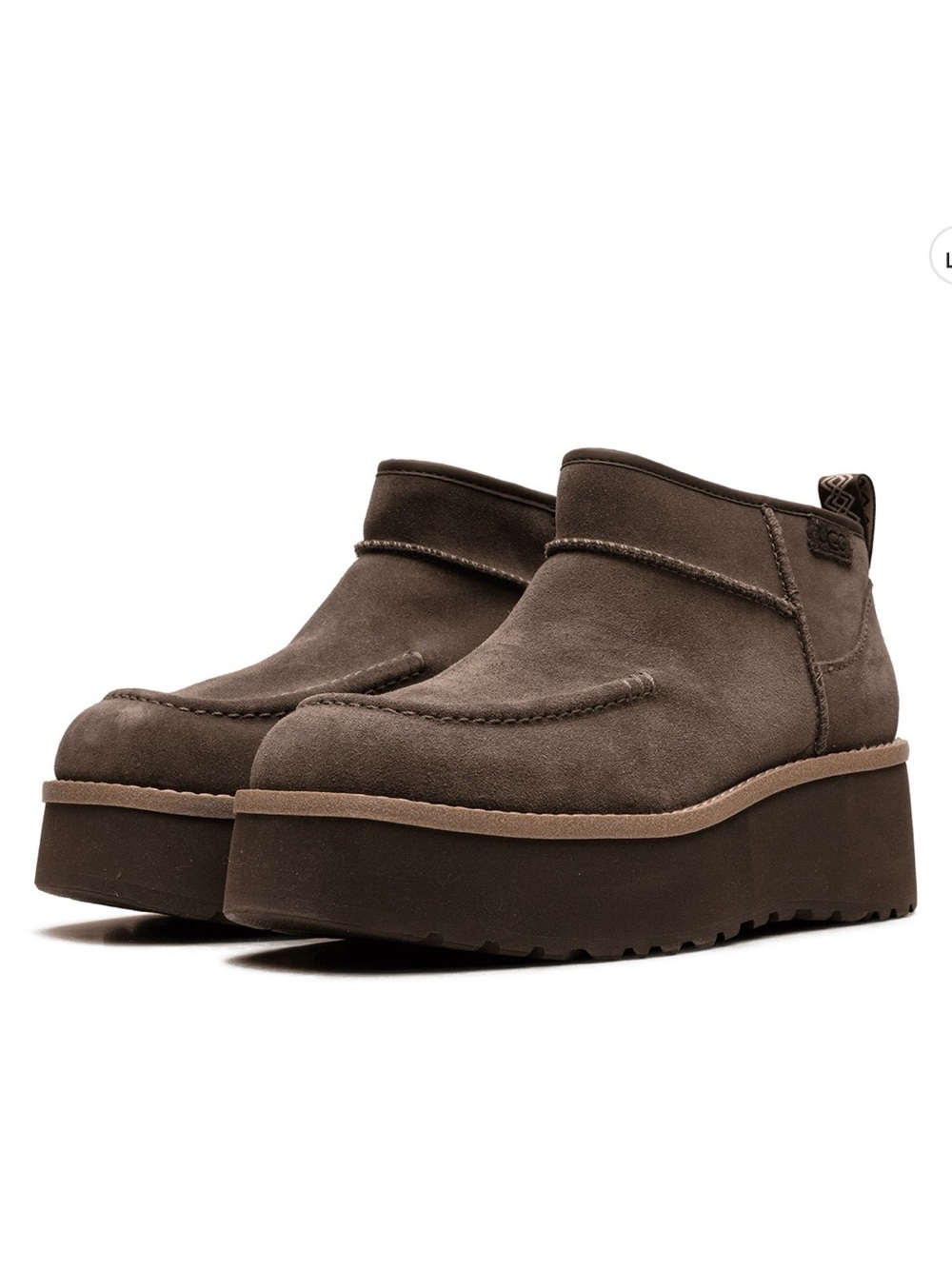 UGG Cityfunc Ultra Mini Boots - Hickory - Womens 11 - NWOB